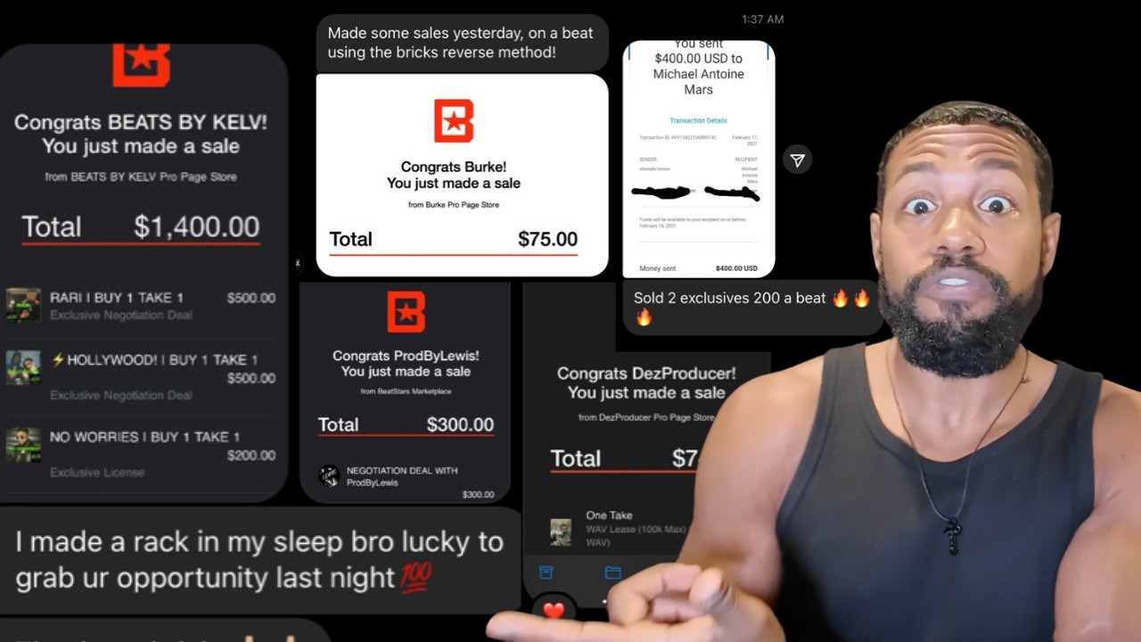 Как я ДЕЙСТВИТЕЛЬНО продаю биты онлайн (раскрыта вся стратегия)