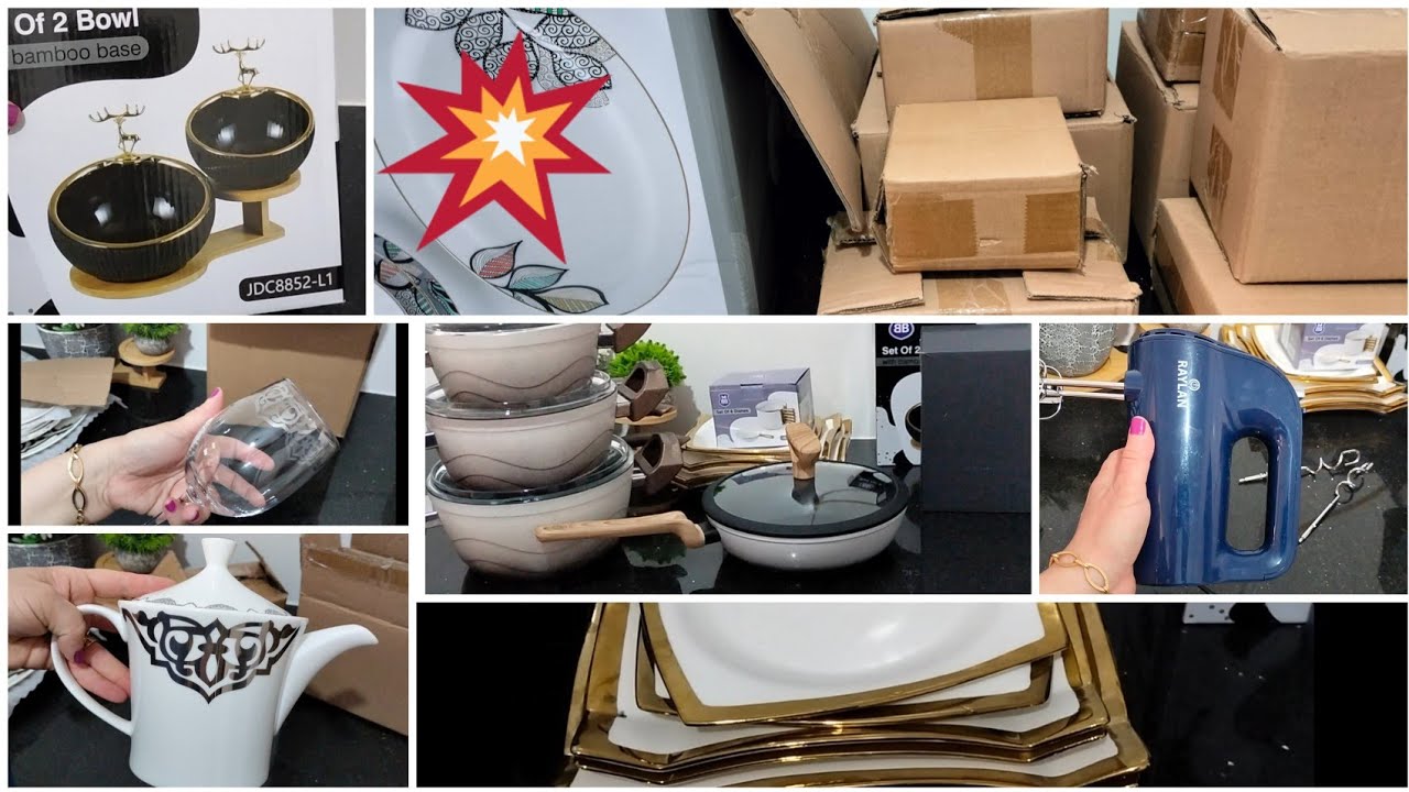 أفخم مشتريات للمطبخ 🛍️ جديد 2025 ✨ اواني راقية ماندمتش عليهم 