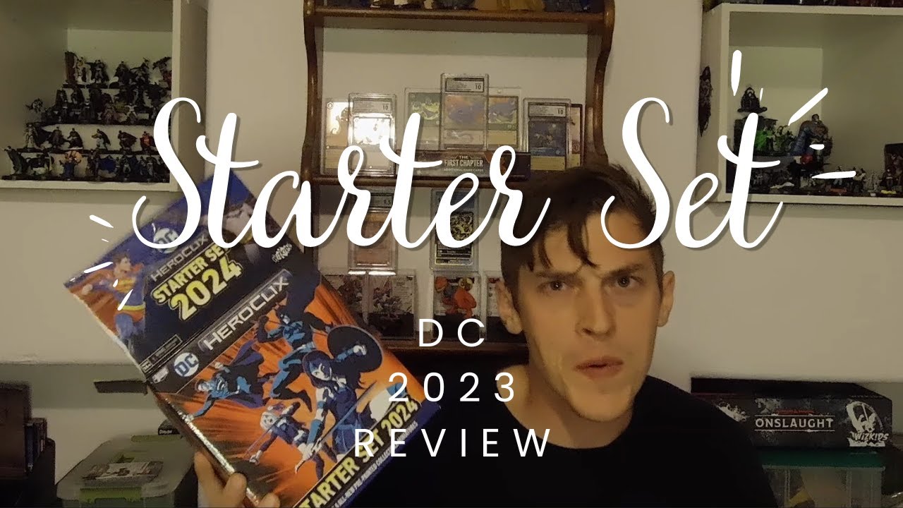 Heroclix DC 2024 Starter Set Opening and Review