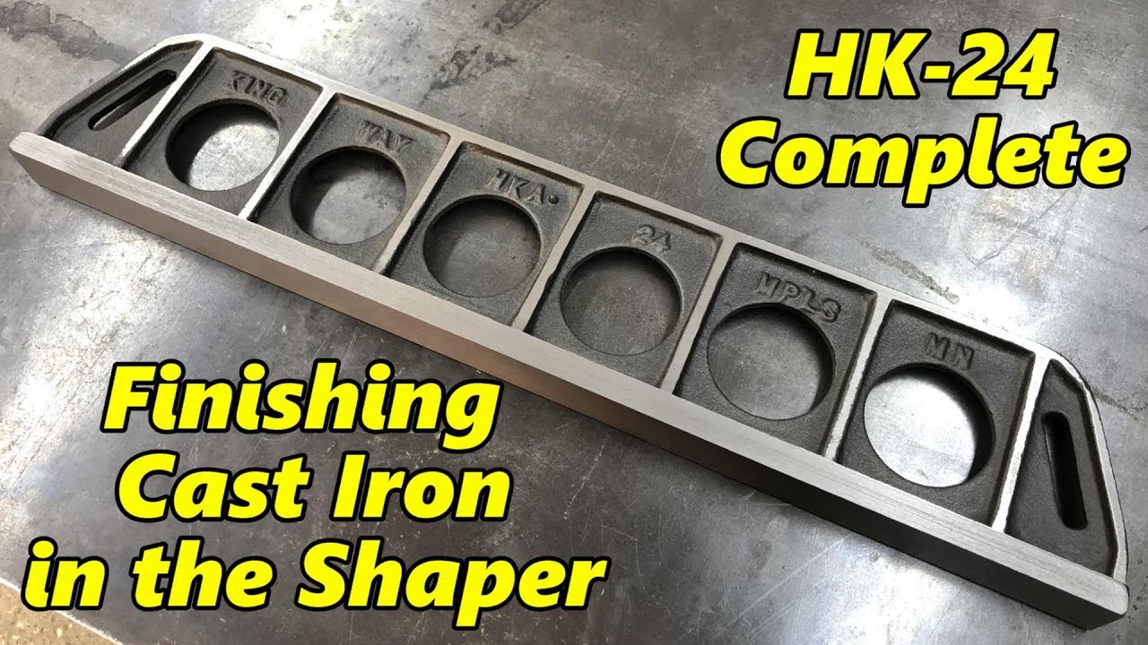 Machining a 24 Inch Camelback Straight Edge Episode 2