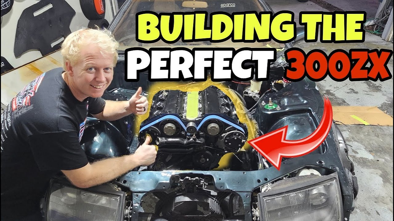Installing A Tremec T56 Magnum Into My 300ZX! |  VG30-T56