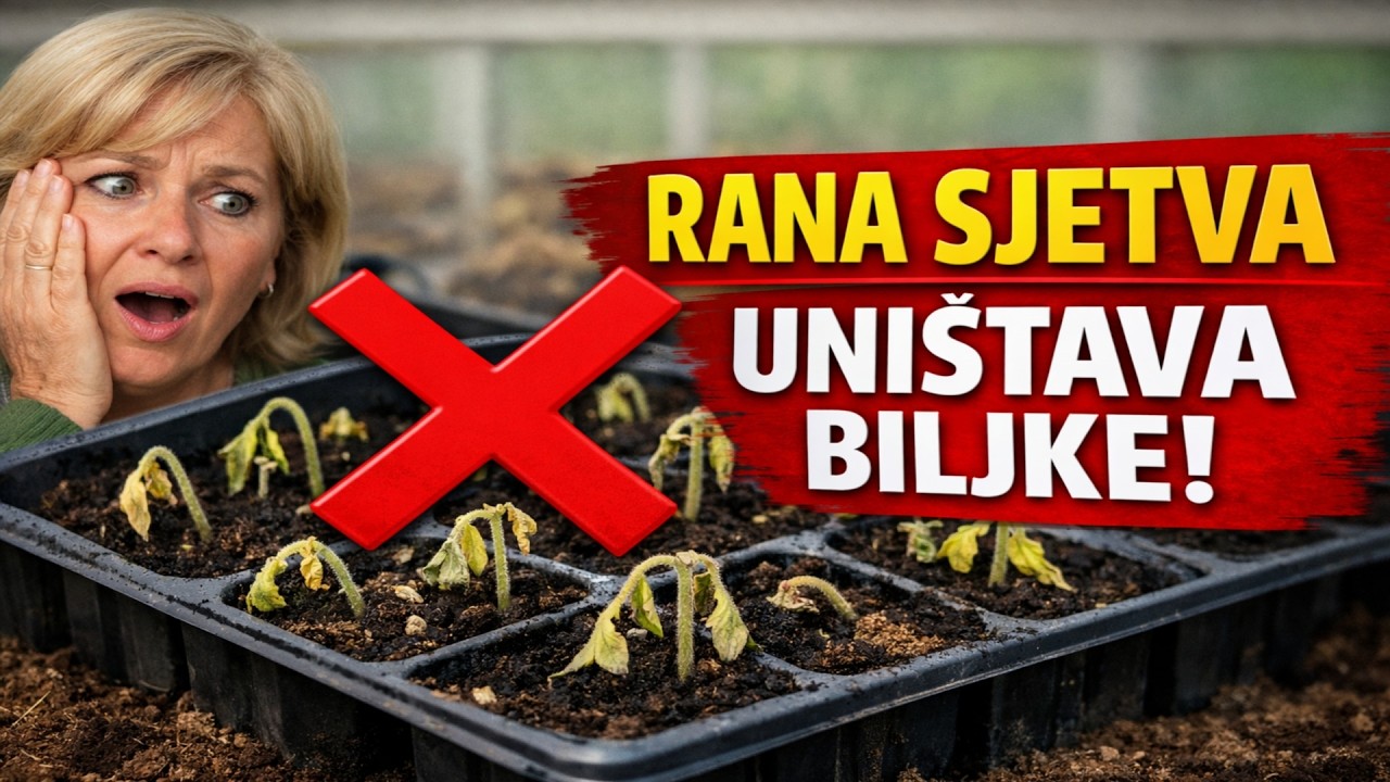 Pravite li i vi te greške? 20 razloga zašto rana sjetva uništava vaš urod.