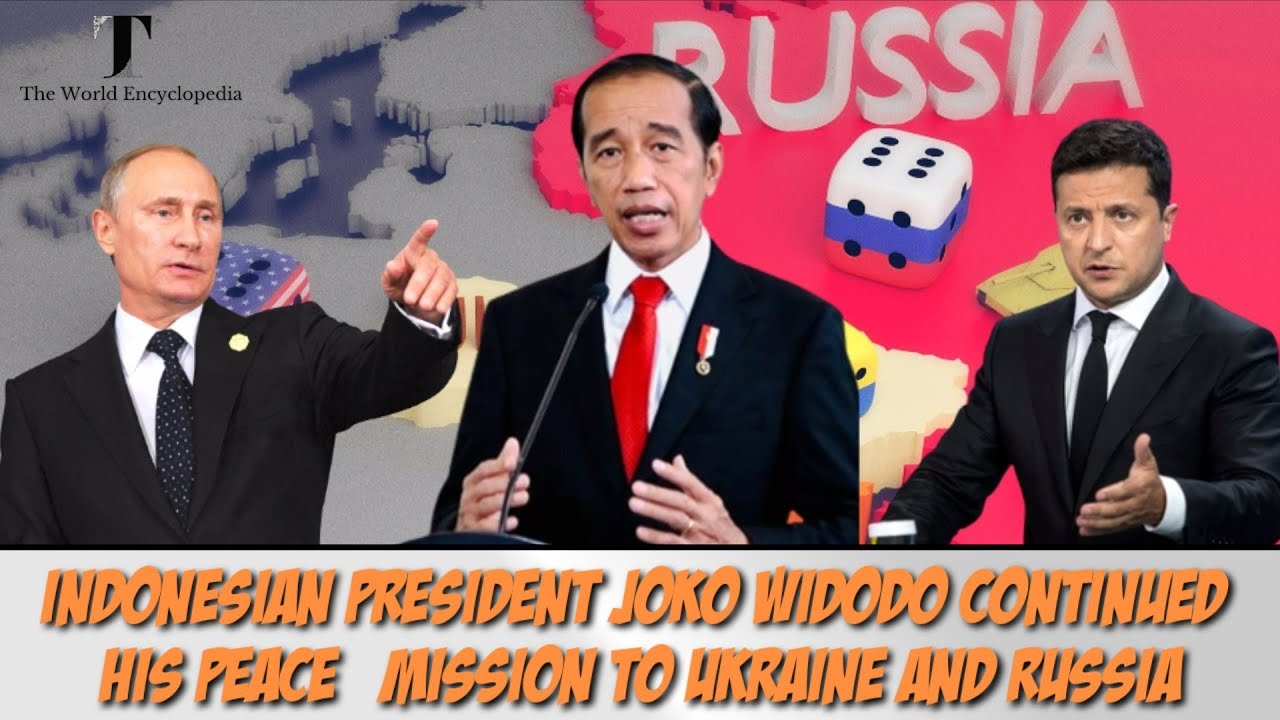 Indonesia&rsquo;s President Becomes First Asian Leader to Visit Ukraine and Russia, Since Conflict #fyp