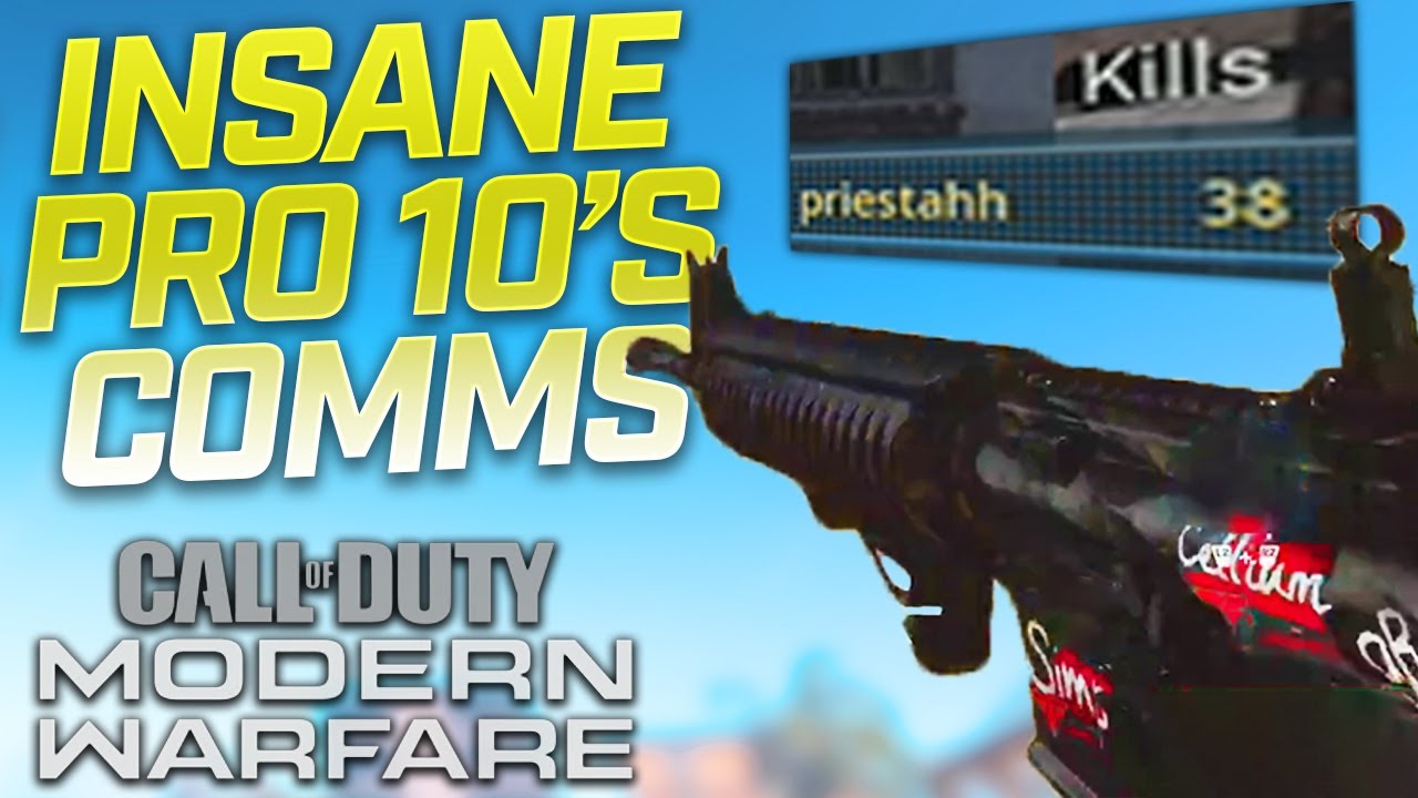 Pro CoD Comms are INSANE! - Call of Duty: Modern Warfare
