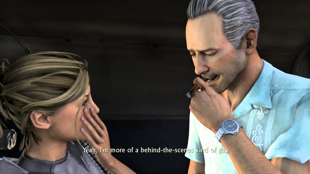 Uncharted Collection - Drake's Fortune Ambushed: Elena Fisher Meets Victor Sully Sullivan Cutscene