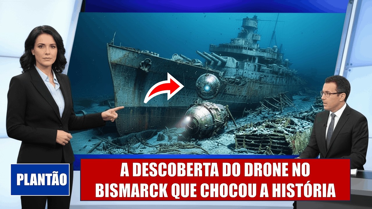 O Mistério do Submarino BISMARCK Revelado: O Que o DRONE Encontrou Vai Te Surpreender