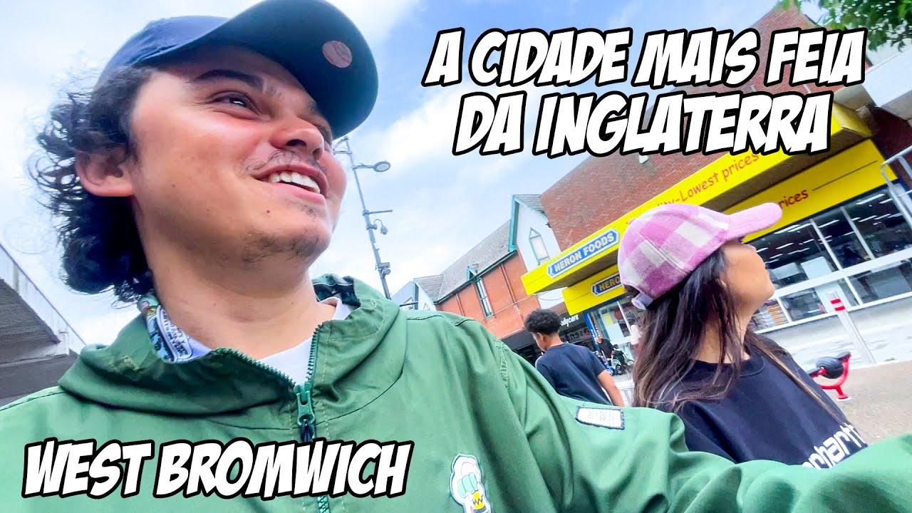 FOMOS CONHECER A CIDADE MAIS FEIA DA INGLATERRA - WEST BROMWICH E WOLVERHAMPTON