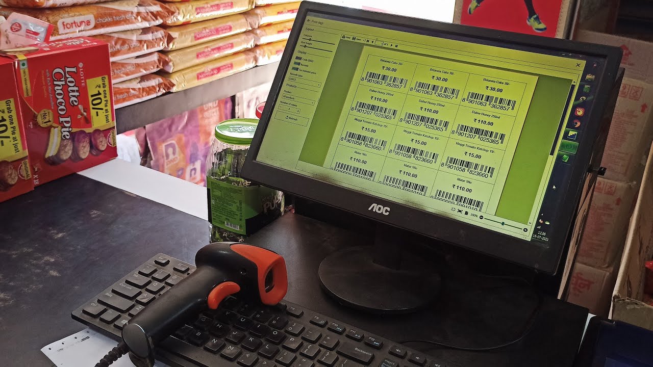 How to Generate Barcode in This 100% Free Billing Software Aronium POS
