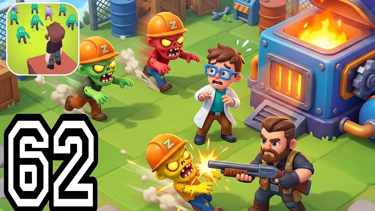Last Stronghold: Idle Survival 🧟Gameplay walkthrough Part62 Zombie base Defencse