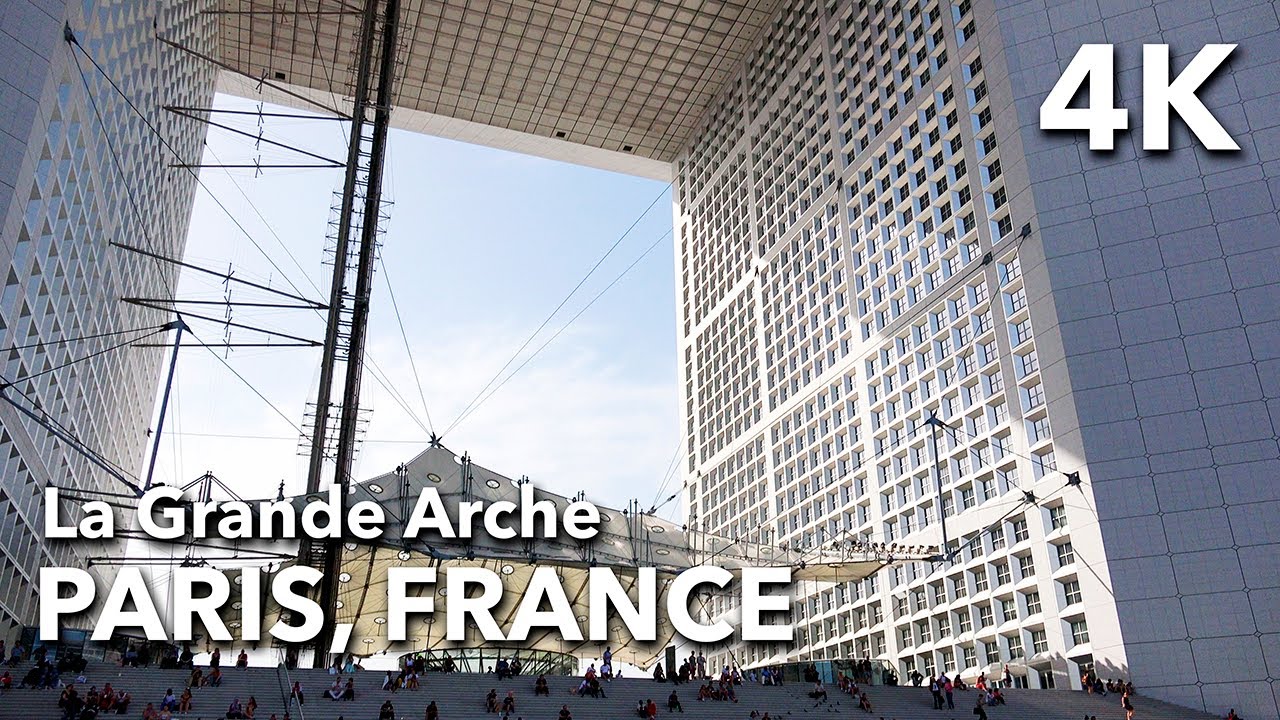 La Grande Arche, Paris, France | 2019 4K