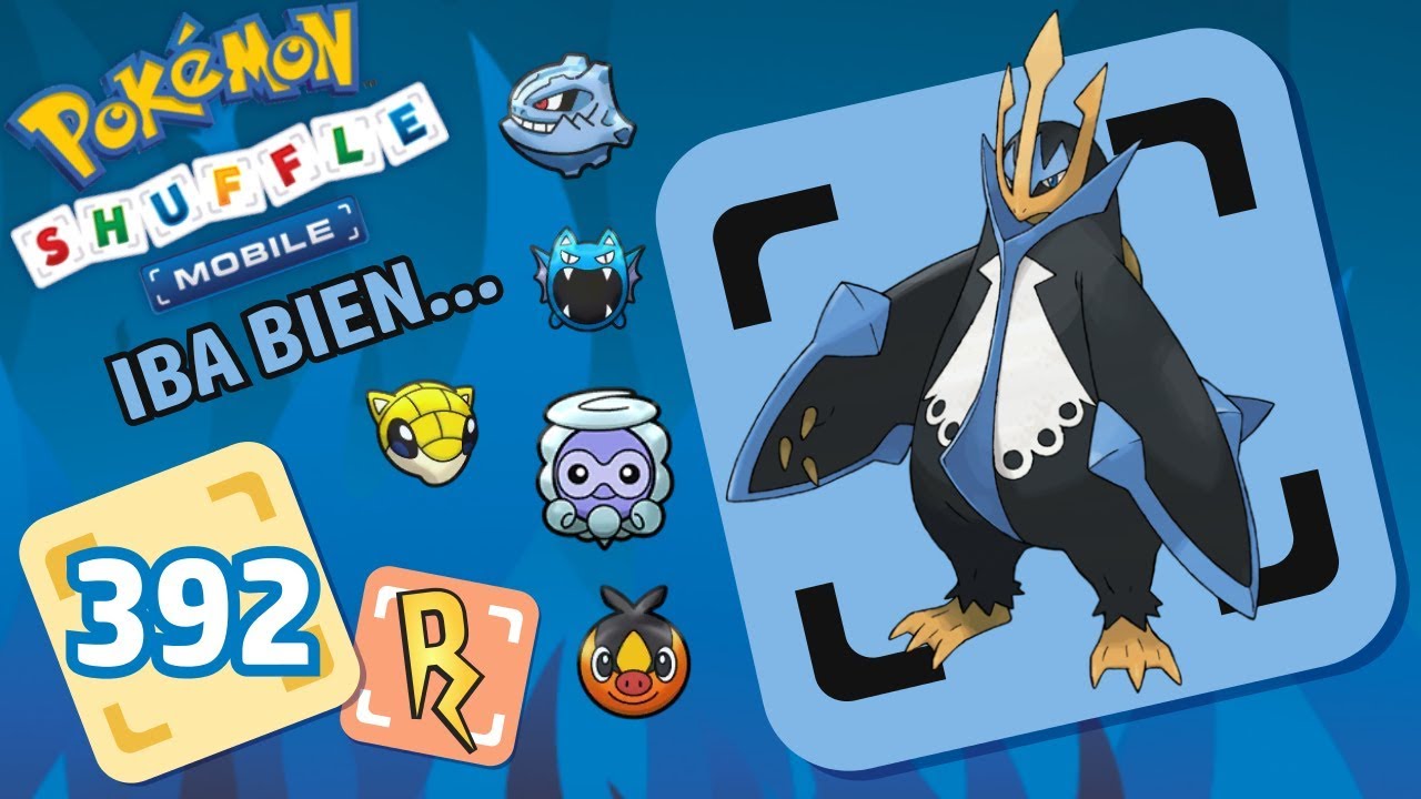 Pokémon Shuffle Mobile | EMPOLEON & Castform Hielo Puzzle (658-663) RANK S