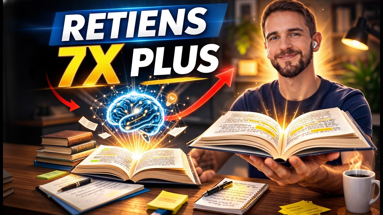Tu Oublies ce que tu Lis ? Voici le Secret pour Retenir 7x plus