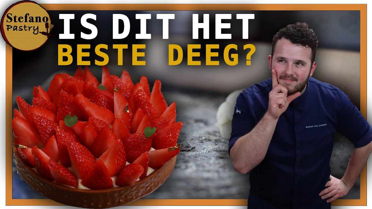 Dit Sablé deeg is de basis voor patisserie | BASICS | StefanoPastry