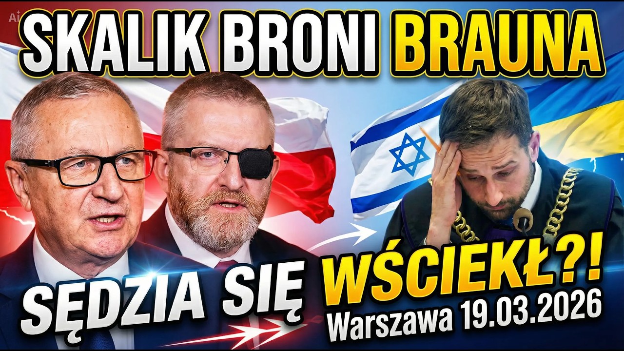 POSEŁ SKALIK ZEZNAJE W SPRAWIE GRZEGORZA BRAUNA