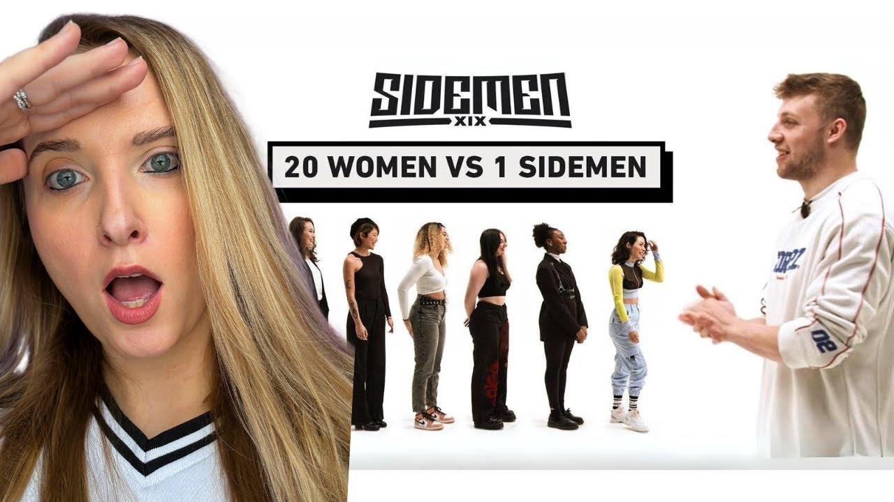 REACTING TO 20 WOMEN VS 1 SIDEMEN: HARRY EDITION