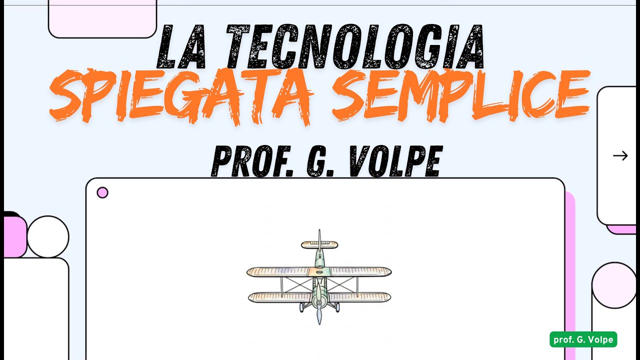 Perché tecnologia?