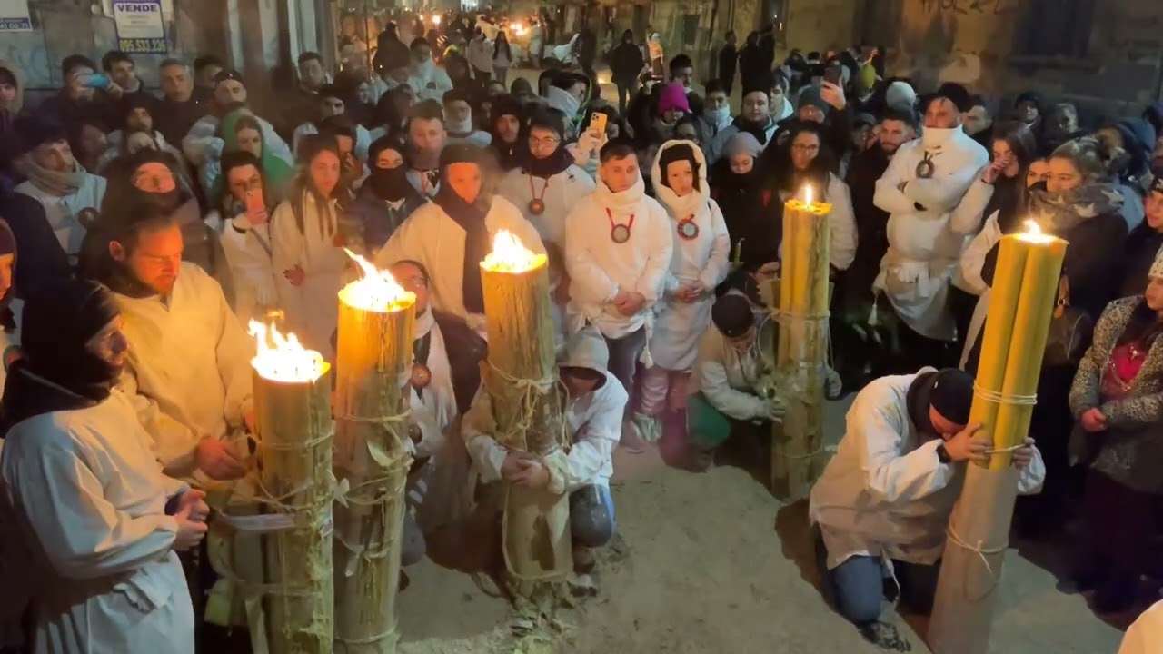 Festa S. Agata ‘23 - Catania.           Momenti della lunga notte dei Devoti di S . Agata