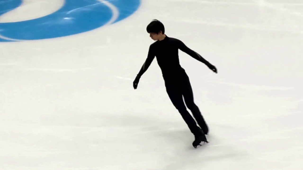 Yuzuru Hanyu 羽生結弦  Rostelecom 2017 19.10 Practice