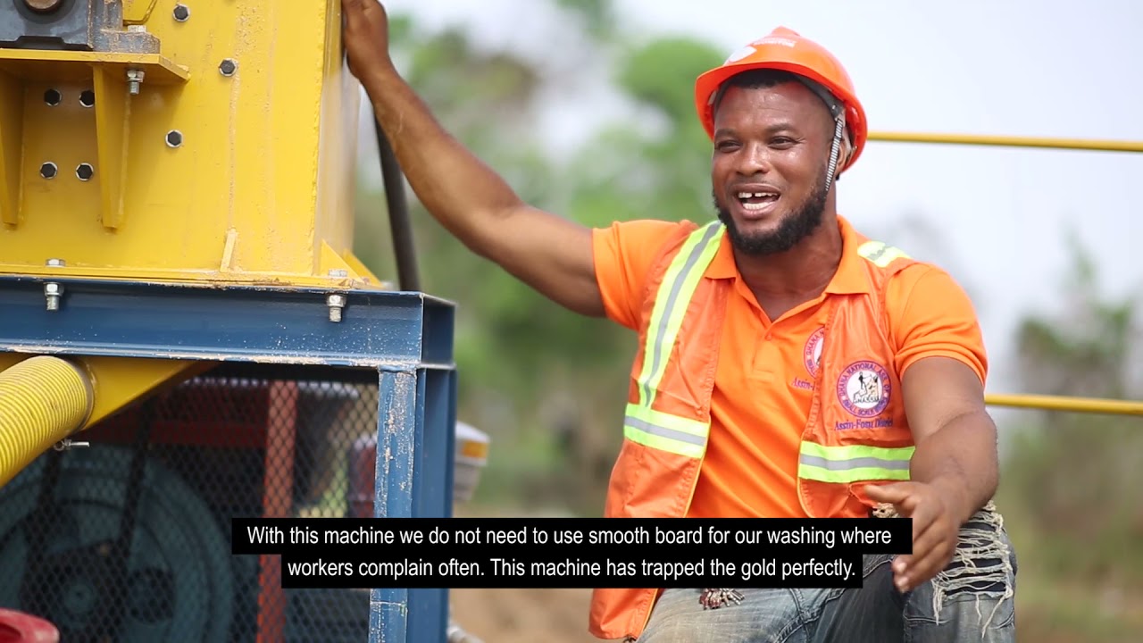 Green mining in Ghana: deployment of mercury-free mineral processing plants