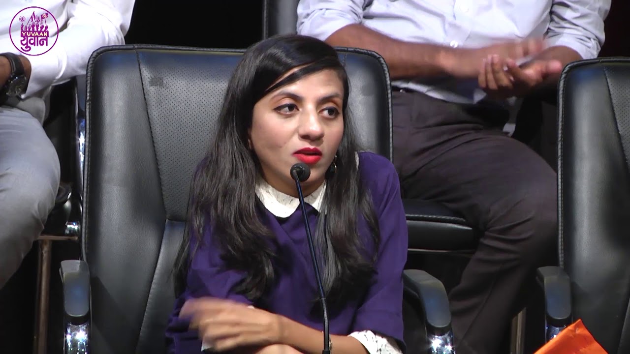 UPSC Topper (AIR 1) IAS Ms.Ira Singhal in YUVAAN's PRERANA program.