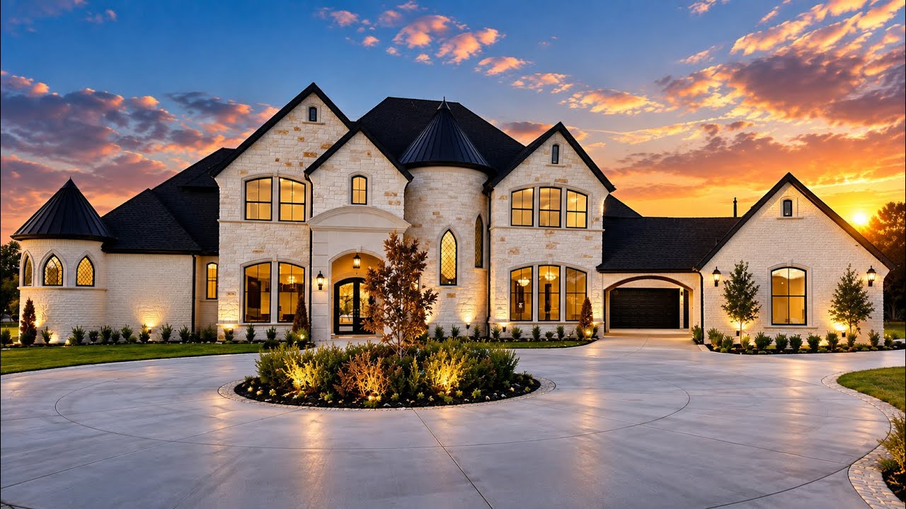 INSIDE A MASSIVE $4.1M ULTRA LUXURY MANSION NEAR DALLAS TEXAS!