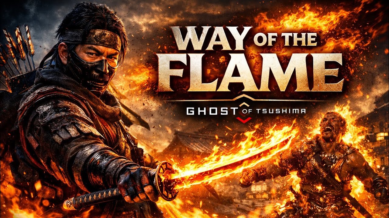 Way of the Flame – Deadliest Fire Technique 🔥 | Ghost of Tsushima | PS5 | 4K 60FPS