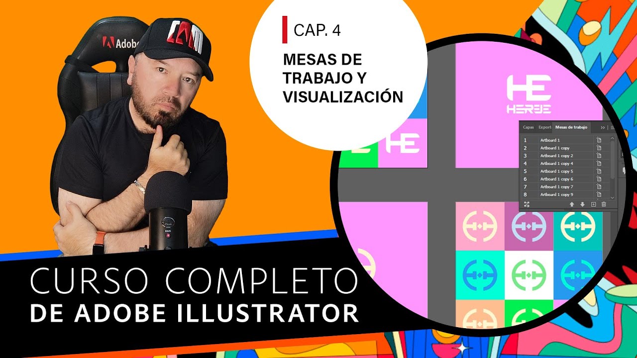 ILLUSTRATOR  -  DOCUMENTOS , MESAS DE TRABAJO - Ep 4 - Tutorial Illustrator