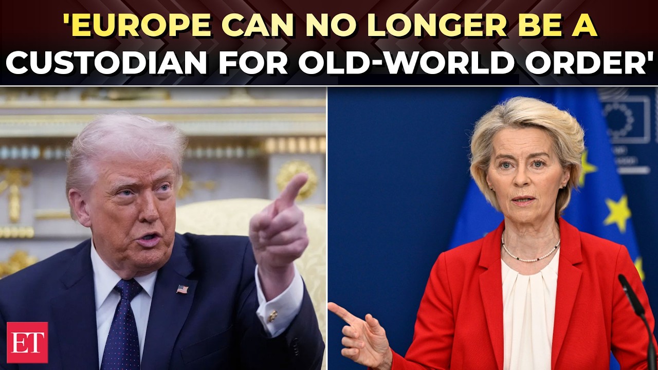 'Old world order will not return': Von der Leyen urges EU to focus on 'reality of situation' in Iran