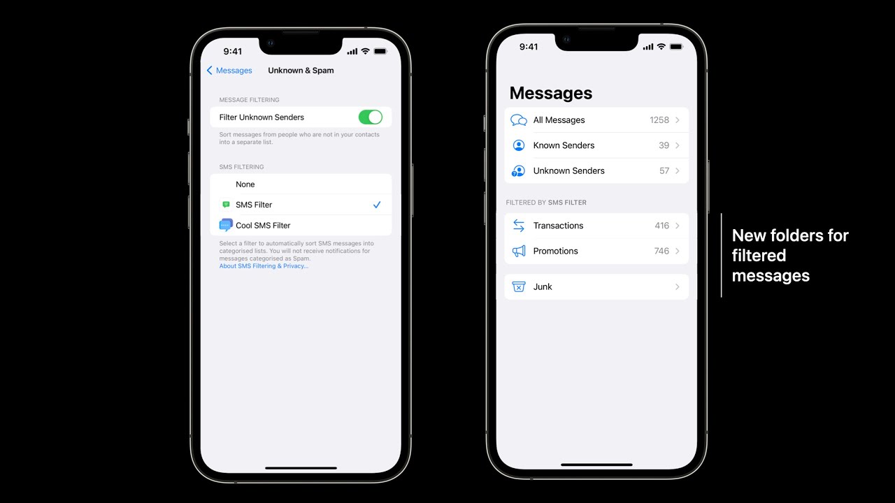 WWDC22: Explore SMS message filters | Apple