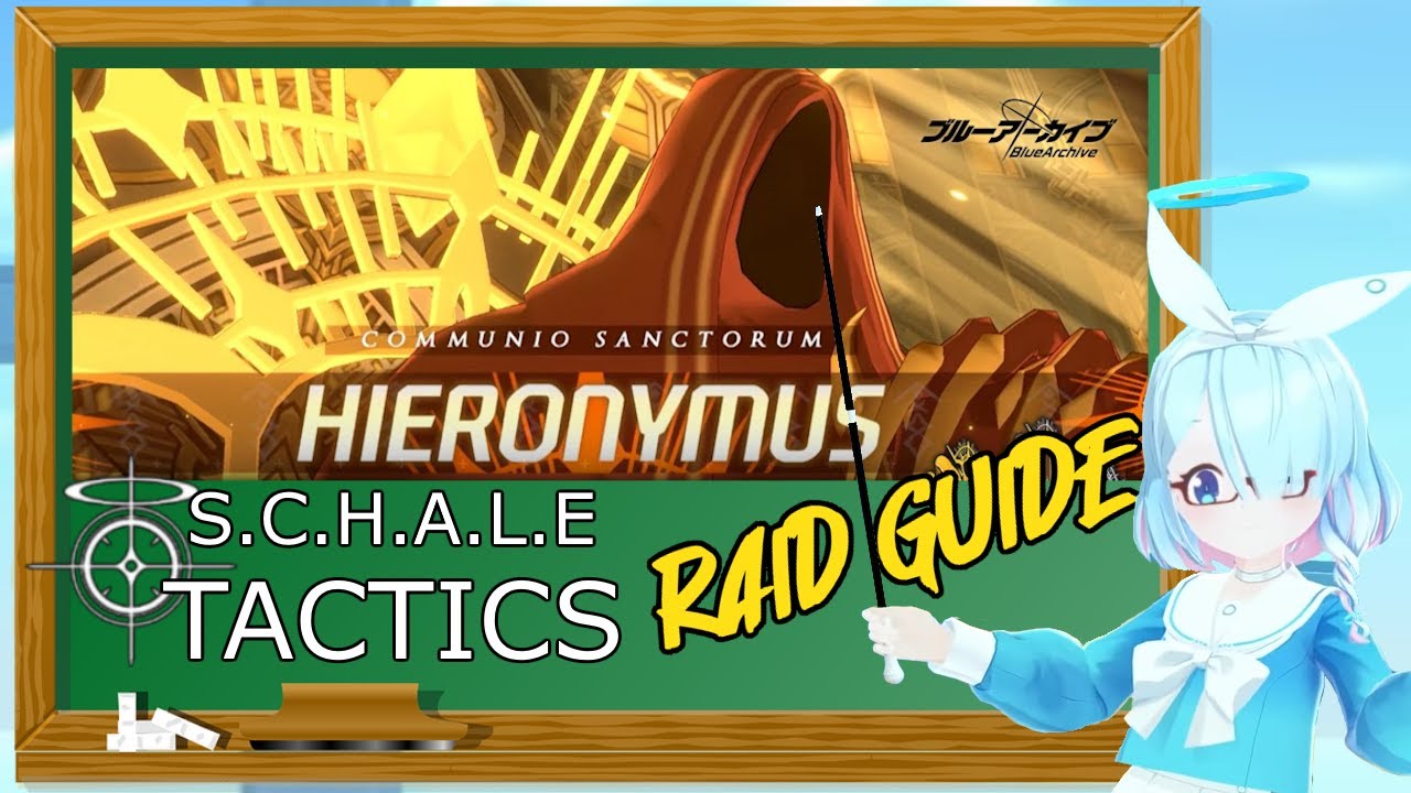 SCHALE Raid Tactics - General Hieronymus Guide  [Blue Archive]