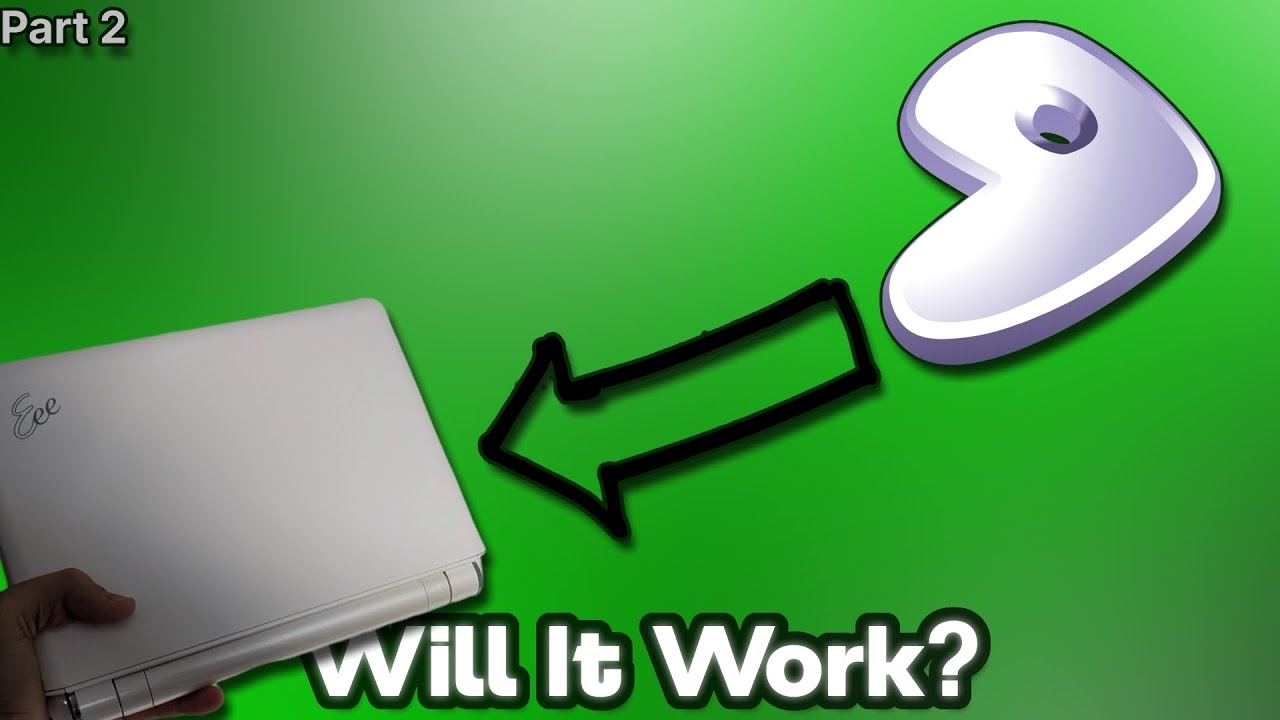 Can You Install Gentoo on an Eee PC? (Part 2)