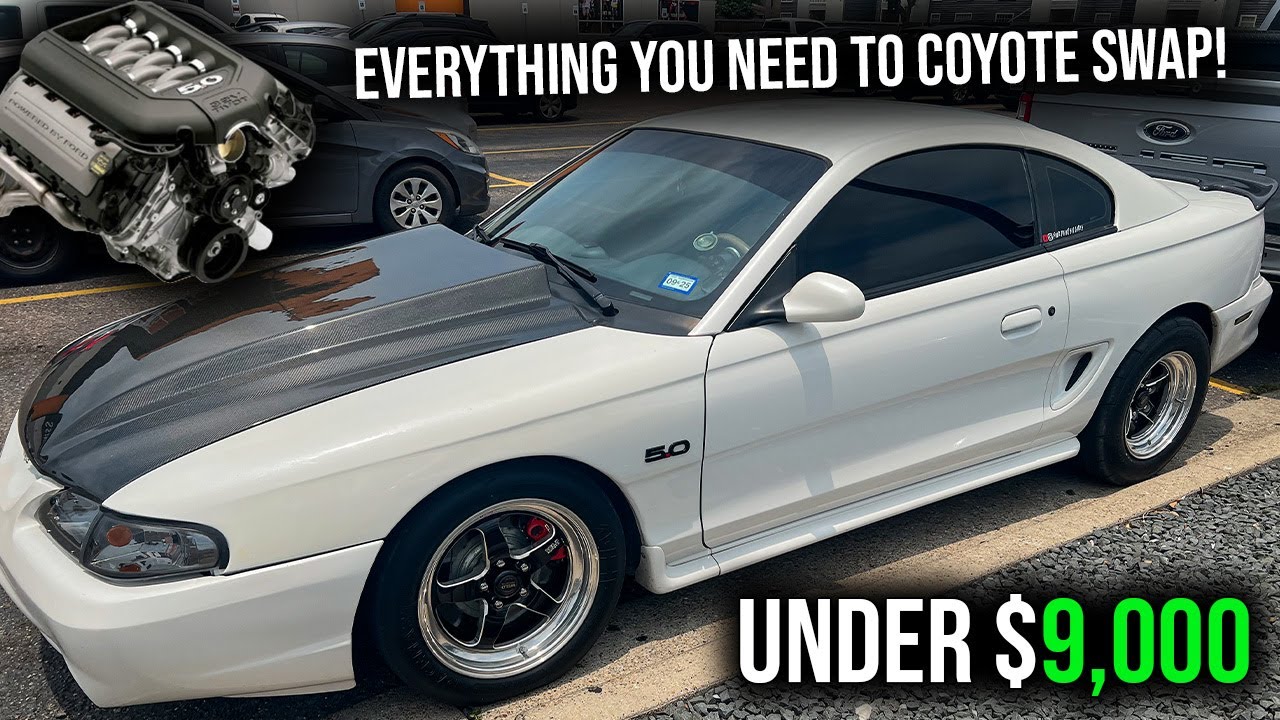 How Much It Cost Me To Coyote Swap & Everything You Need!! Coyote Swapped Sn95 | Ep 13