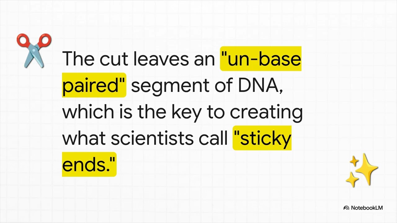 restriction enzymes and sticky ends