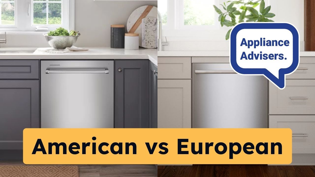4 BIGGEST Differences Between American vs European Dishwashers