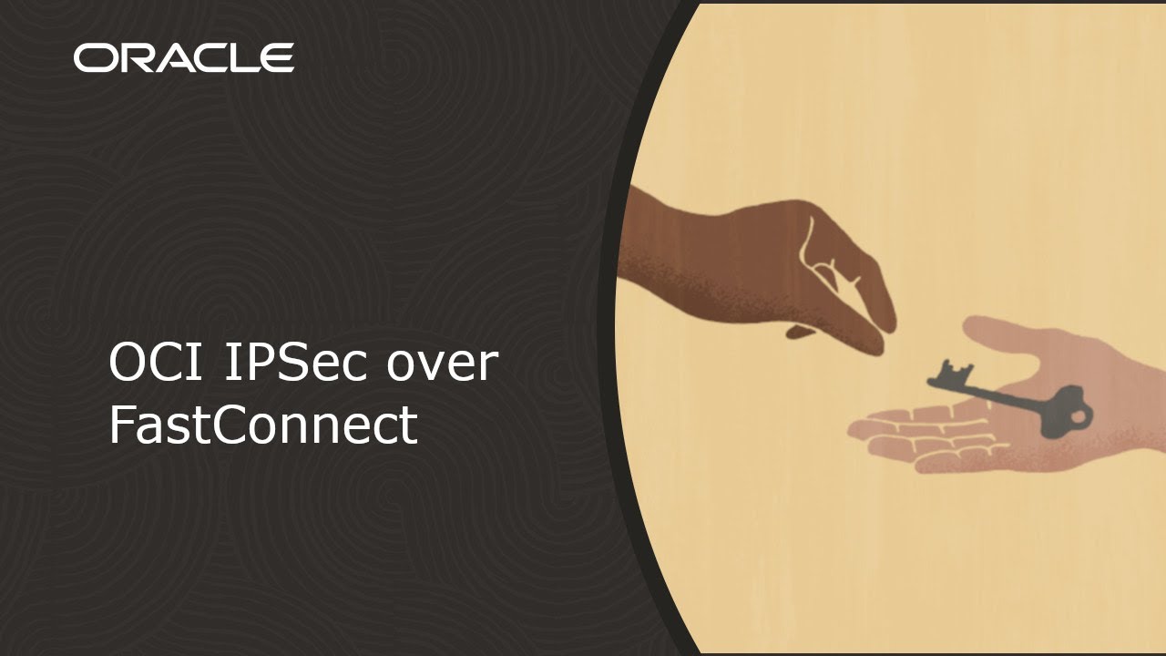 OCI IPSec через FastConnect