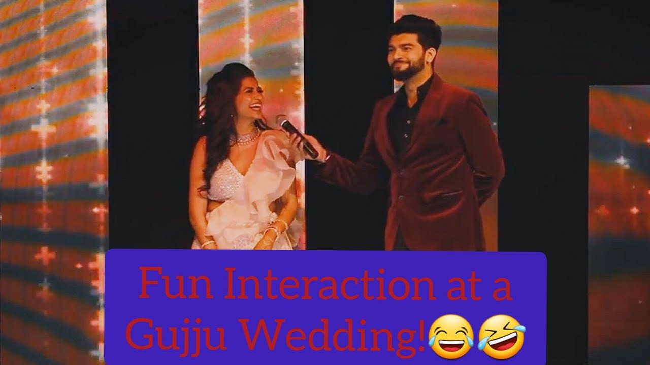 Wedding Anchor Rahil Interacts with the Gujarati guests || Funny Interactions 🤣😂