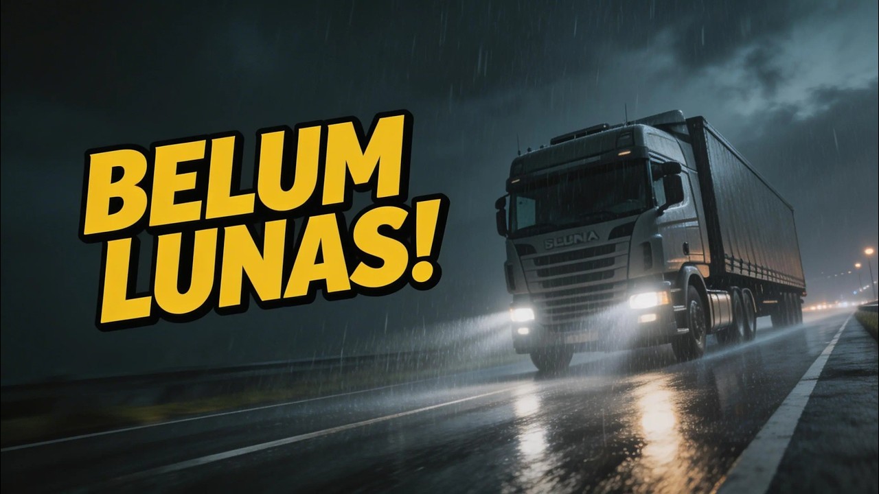 Menghadapi Cicilan Truk Mengemudi Truk Menerjang Jalanan di Euro Truck Simulator