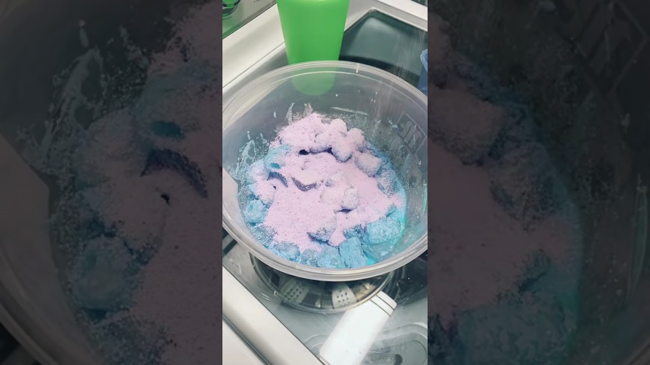Ice paste #laundrydetergent #laundry #laundrytok