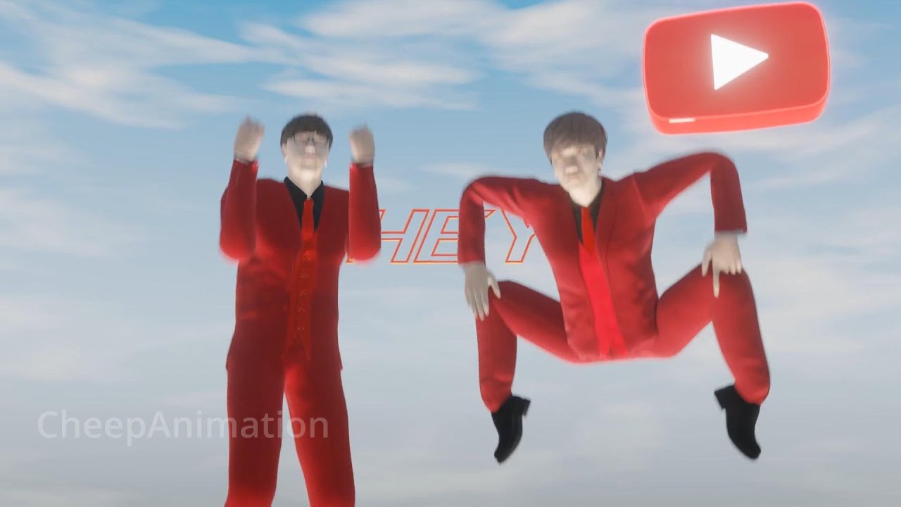 YouTubeテーマソング２　改　3D　筋肉