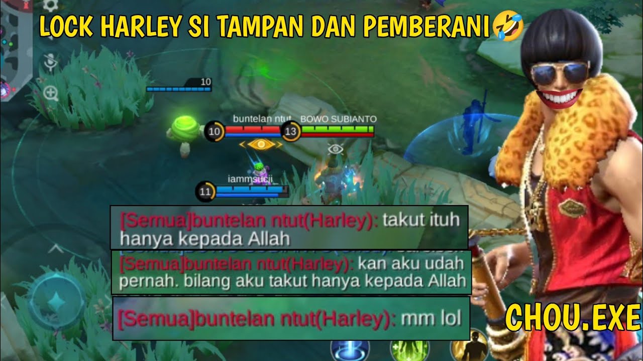 CHOU.EXE||LOCK HARLEY SI TAMPAN DAN PEMBERANI🤣