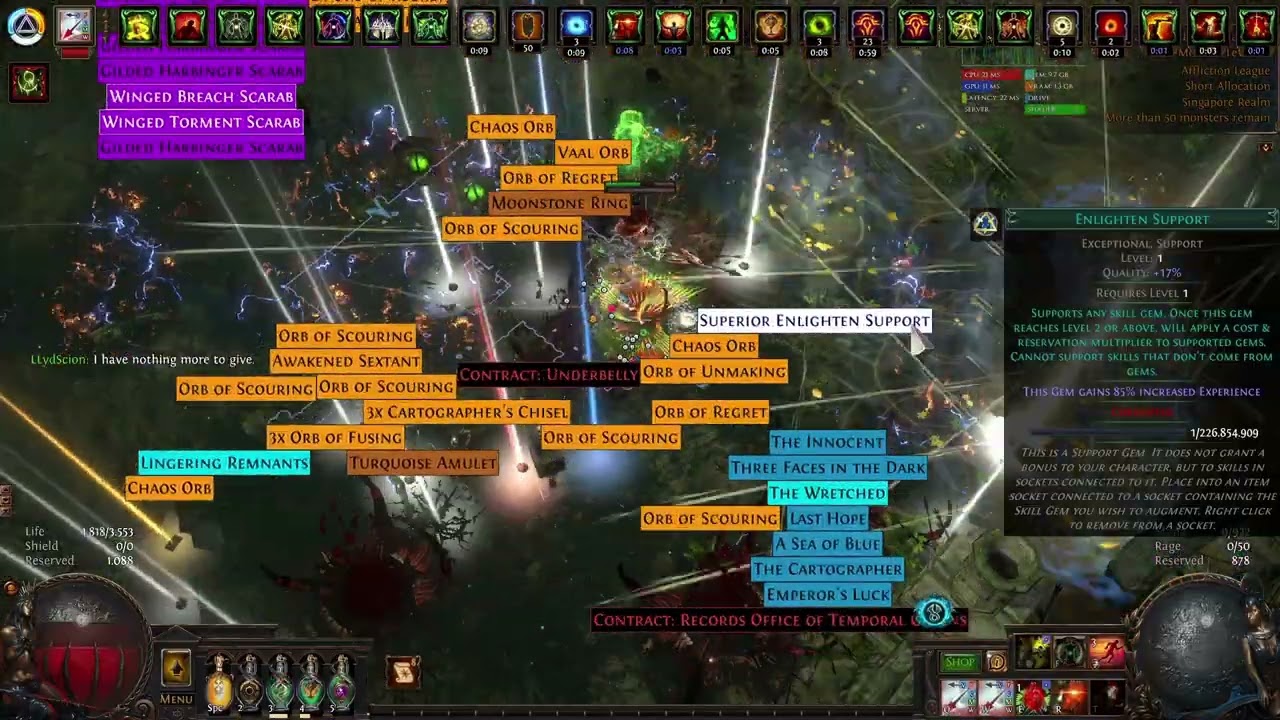 Poe 3.23 Affliction - MF journey begins!