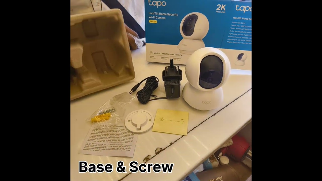 Tapo C210 Unboxing & live view 