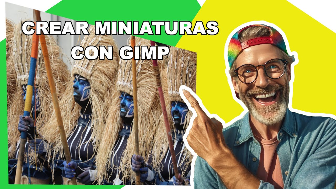 CREAR MINIATURAS CON GIMP