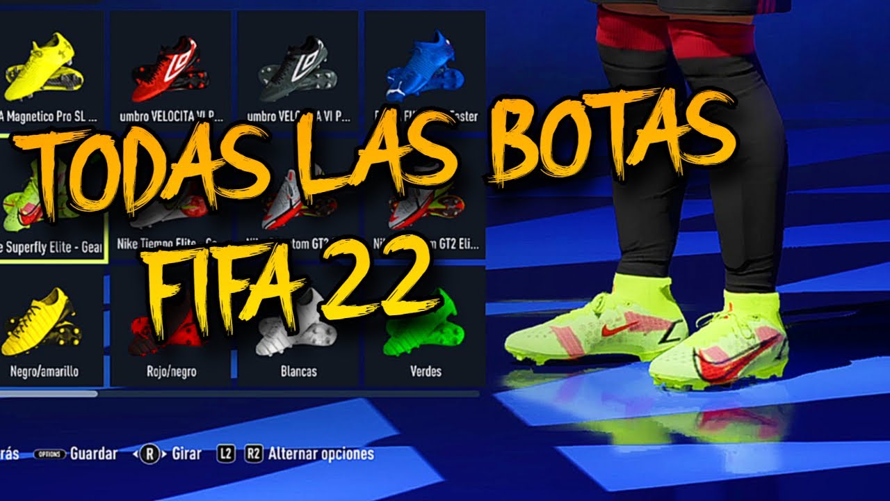 FIFA 22 ALL NEW BOOTS | TODAS LAS BOTAS NUEVAS!!!