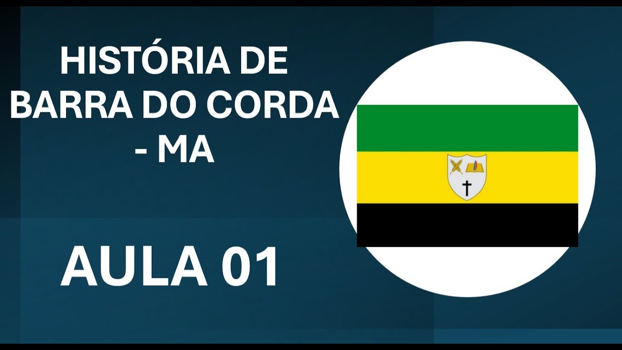 AULA 01: HISTÓRIA DE BARRA DO CORDA - MA - CONCURSO 2025 - QUESTÕES