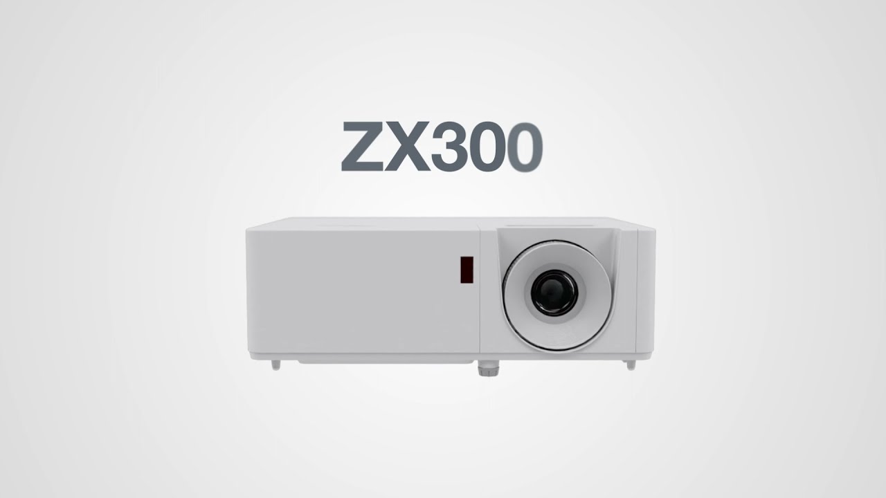 Optoma ZX300 - Compact high brightness laser projector