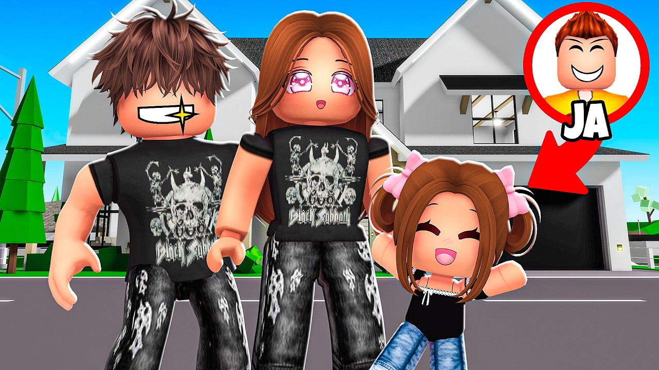 ZOSTAŁEM ADOPTOWANY PRZEZ EMO RODZINE na BROOKHAVEN w Roblox!