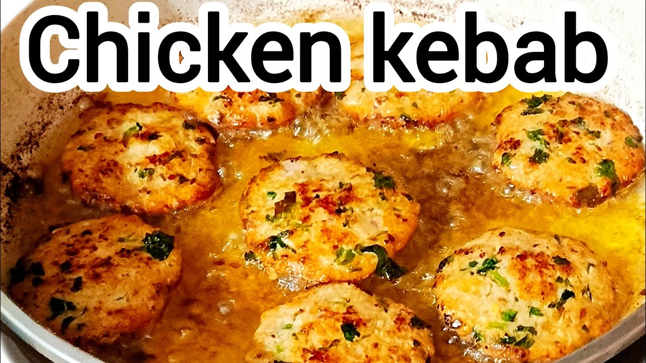Chicken kebab recipe/how to make soft & juicy chicken kebab #food#1million #cooking 