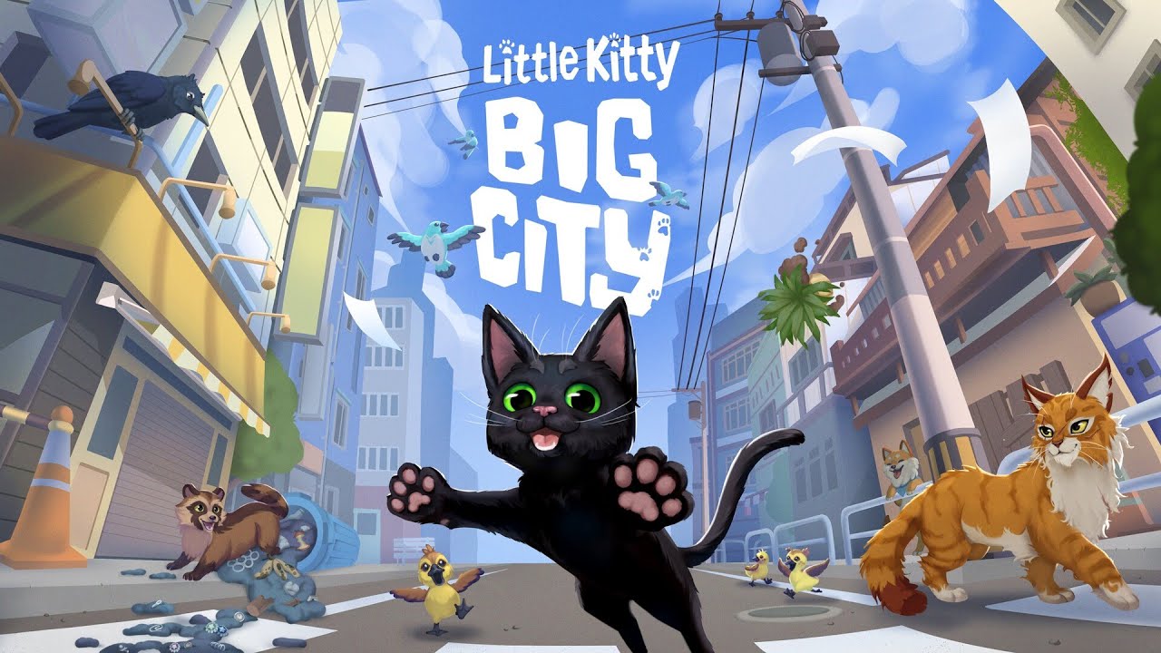 New Years Day Charity Stream of Little Kitty, Big City For HEAVENLY PAWS ANIMAL SHELTER