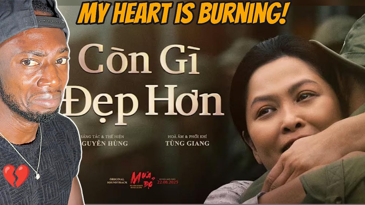 'CÒN GÌ ĐẸP HƠN' (ca khúc lấy cảm hứng từ phim Mưa đỏ) - Nguyễn Hùng | REACTION!!!